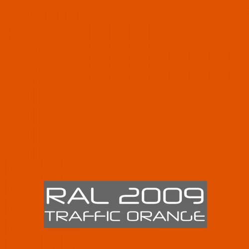 RAL 2009 Traffic Orange tinned Paint Buzzweld Coatings